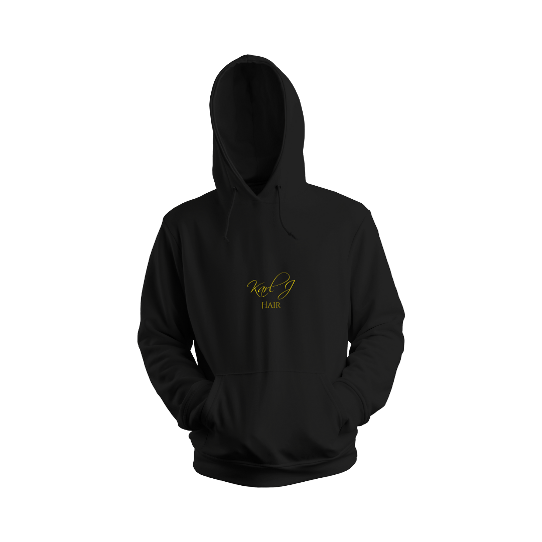 Signature Hoodie | Black & Gold Edition | Karl J Hair