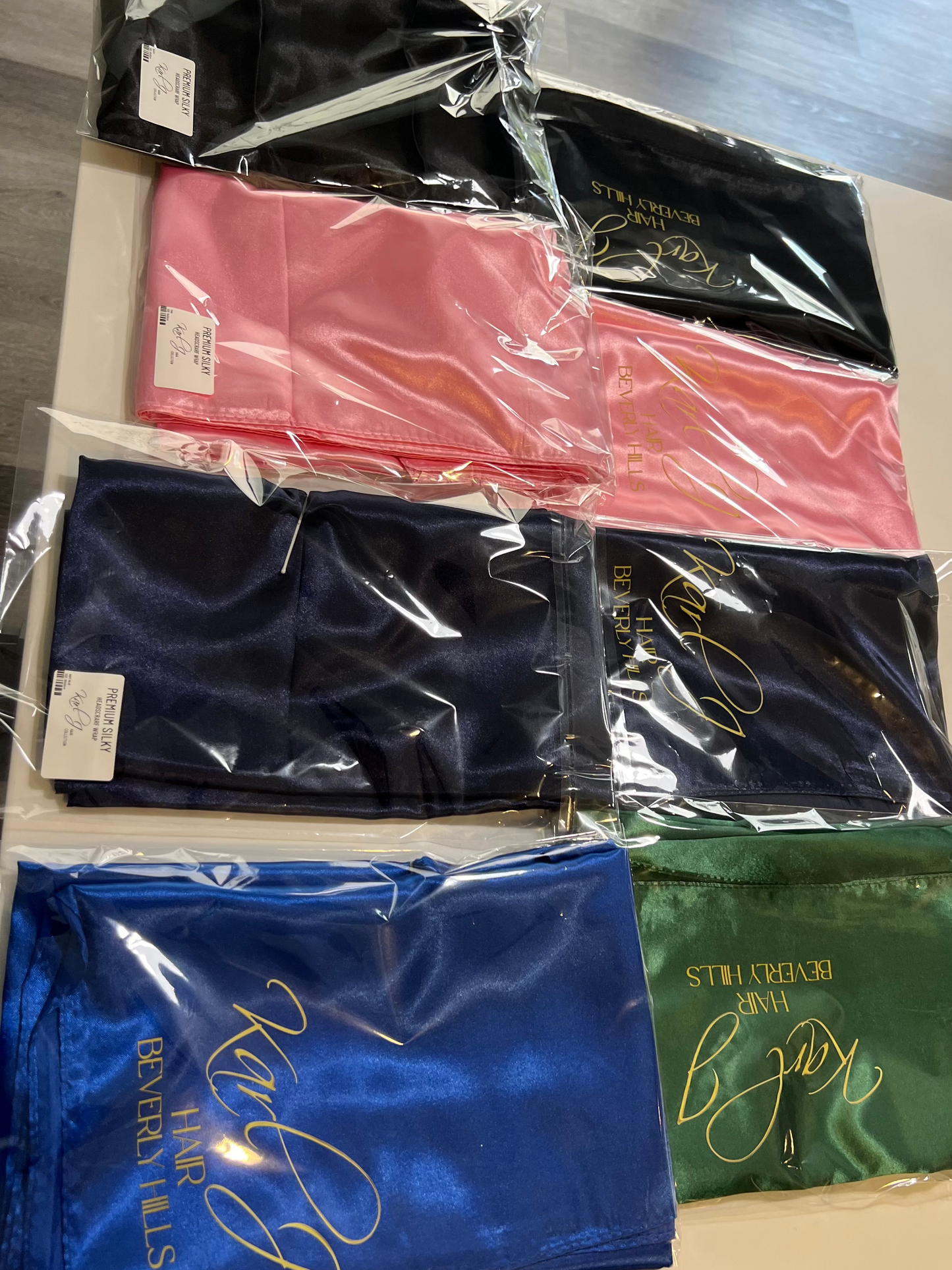 Premium Silk Headscarf Wrap