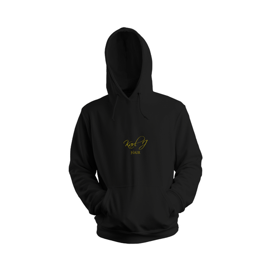 Signature Hoodie | Black & Gold Edition | Karl J Hair